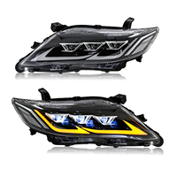 Ensemble de phares LED modifiés avec feux de jour LED et clignotants séquentiels pour Toyota Camry version américaine 2012-2014