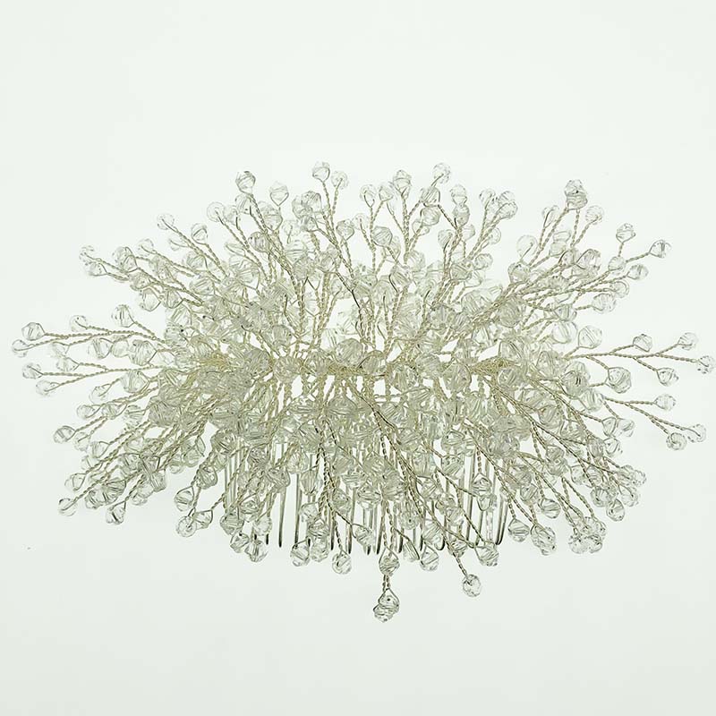 2020 Новинка, оптовая продажа ручной работы с цветами и кристаллами Свадебные аксессуары для волос, свадебные туфли с жемчугом и расчески для волос