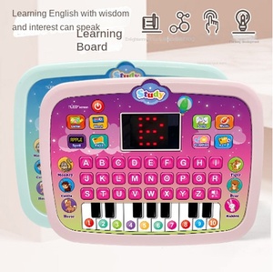 QIYI Machine d'apprentissage de <span class=keywords><strong>l</strong></span>'<span class=keywords><strong>anglais</strong></span> pour enfants multifonctionnelle transfrontalière Caractéristiques musicales en plastique ABS Affichage LED intelligent amusant - Product Image 3