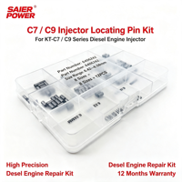 6406242 Kit de Pasadores de Localización de Inyectores C7 C9 de 6.42-6.58 mm para Inyectores de Motor Diésel Serie KT-C7 C9