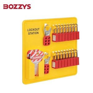 Station de verrouillage et de signalisation en plastique durable, résistante aux produits chimiques et aux basses températures, pour la gestion quotidienne des serrures de porte - Product Image 1