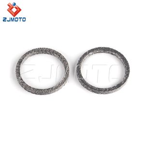 2 adet susturucu egzoz contası yüzük Harley Touring e n e n e n e n e n e n e n e n e n e Cam Sportster 883 1200 özel 1984-Up 2021 OEM 65324-83A - Product Image 2