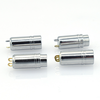 2.5mm Mono & Stereo Jack 6.0mm7.0mm OD Connecteurs nickelés en alliage de cuivre pour prise casque 2.5mm