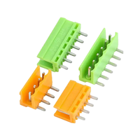 Connecteurs électriques HD-343 50A, borniers à barrière fermée, pas de 3,81 mm, à encastrer sur rail DIN, industriels