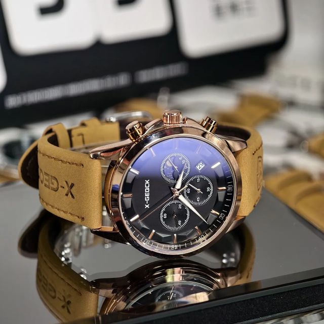 For New Fashion Waterproof Men's Watch Multi-function Quartz Watch Hot Sale Men's Six Pin Chronograph Watch