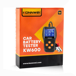 Probador <span class=keywords><strong>de</strong></span> batería Konnwei KW600 <span class=keywords><strong>de</strong></span> 12V, Analizador <span class=keywords><strong>de</strong></span> pantalla colorida, probador <span class=keywords><strong>de</strong></span> sistema <span class=keywords><strong>de</strong></span> coche <span class=keywords><strong>SOC</strong></span> y SOH - Product Image 3