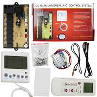 Sistem Kontrol Fungsi Lengkap dengan Layar LCD Besar Berlampu Latar, Papan Kontrol AC Universal, PCB Utama Motherboard QD-U12A