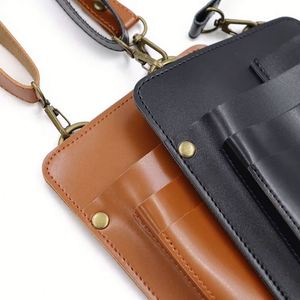 Bolsa de Herramientas de Jardinería de Cuero PU de Envío Rápido con Múltiples Ranuras, Diseño Portátil para Regalos de Bienvenida - Product Image 5