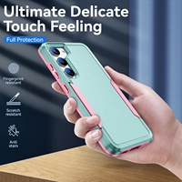 Saiboro – coque détachable 3 en 1 pour téléphone portable, design 360 degrés, pour Samsung s23 s23 plus