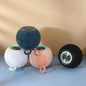 Mini altavoces BT de tela resistente al agua con Supergraves portátiles inalámbricos, caja de altavoces de música HIFI con luz LED de colores - Product Image 5