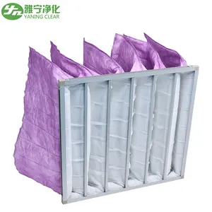 YANING F7 filter bag pocket medium efficiency air filter for HVAC/cleaning room