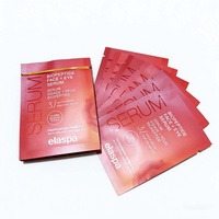 Sachets d'échantillons de sérum facial écologiques de 3 ml et 5 ml, emballages plats thermoscellables, petits sachets pour crème cosmétique, huile, lotion