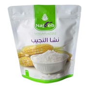 Sachet Doypack en plastique avec logo personnalisé pour poudre de noix, poudre de lait de soja, farine de maïs, graines de lin