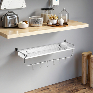 <span class=keywords><strong>Étagère</strong></span> de rangement murale multifonctionnelle <span class=keywords><strong>en</strong></span> acier inoxydable non pliable pour les <span class=keywords><strong>épices</strong></span> de cuisine avec conception sans trou - Product Image 5