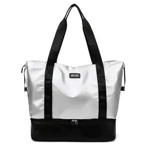 China Manufacturer Women Travel Bag Waterproof Sports Yoga Gym Portable Duffle Bag