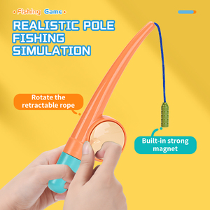 Canne à pêche pour salle de bain, jeu d'eau, aimant, natation flottante, douche de bébé, jouet de bain, Animal, jeu de pêche, jouets pour enfant - Product Image 3