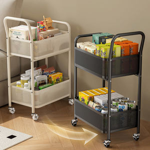 Storage Trolley Rectangular Medium Capacity Multifunctional Wheeled <b>Cabinet</b> For Home <b>Desk</b> Use - Product Image 3