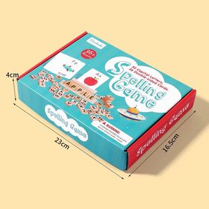 Preschool Toddler Learning Activities Word Flash Cards Alphabet <b>Puzzle</b> Educational Kids Spelling <b>Games</b> - Product Image 6