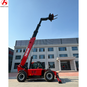 Carretilla elevadora telescópica de 13000KG, manipulador telescópico de <span class=keywords><strong>4</strong></span> toneladas con brazo zoom - Product Image 2