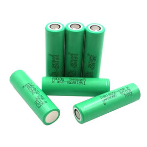 Vente en gros lithium done <span class=keywords><strong>inr</strong></span> 18650 3.7v 3.6v <span class=keywords><strong>25r</strong></span> 2500mah 2.5ah 9.25wh pin inr18650-<span class=keywords><strong>25r</strong></span> icr18650 20a avec cellules de batterie - Product Image 1