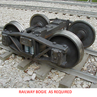 30t Camion Bogie Essieu Train Pièces Accessoires Wagon Bogie