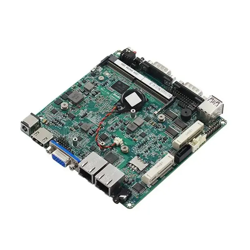 Laptop itx Intel Celeron Processor J4125, 4 core dan benang 4r 2.0GHz industrial tablet komputer mainboard