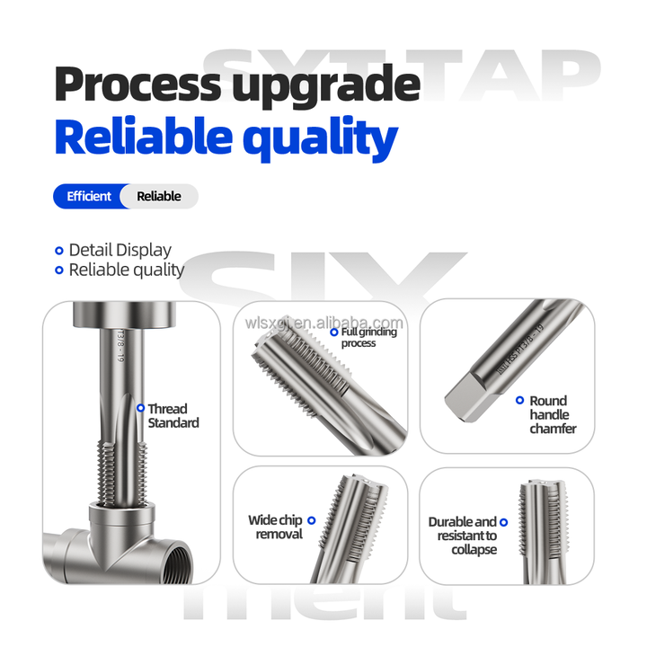 Hss Inch Taper Pipe Thread Machine Tap Pipe Thread Tap for High Speed ...