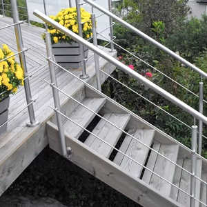 Sistema de Barandillas Modernas de Aluminio para Balcón, Escalera, Jardín, Villa, Apartamento y Edificio Comercial - Product Image 2
