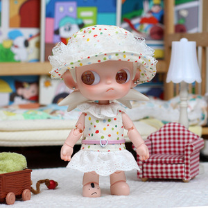 Gazi Jie 20cm Doll Dress Lace A-Line Sleeveless <b>Princess</b> Outfit For 1/8 Scale Posable Dolls Girls Fashion <b>Clothes</b> - Product Image 2
