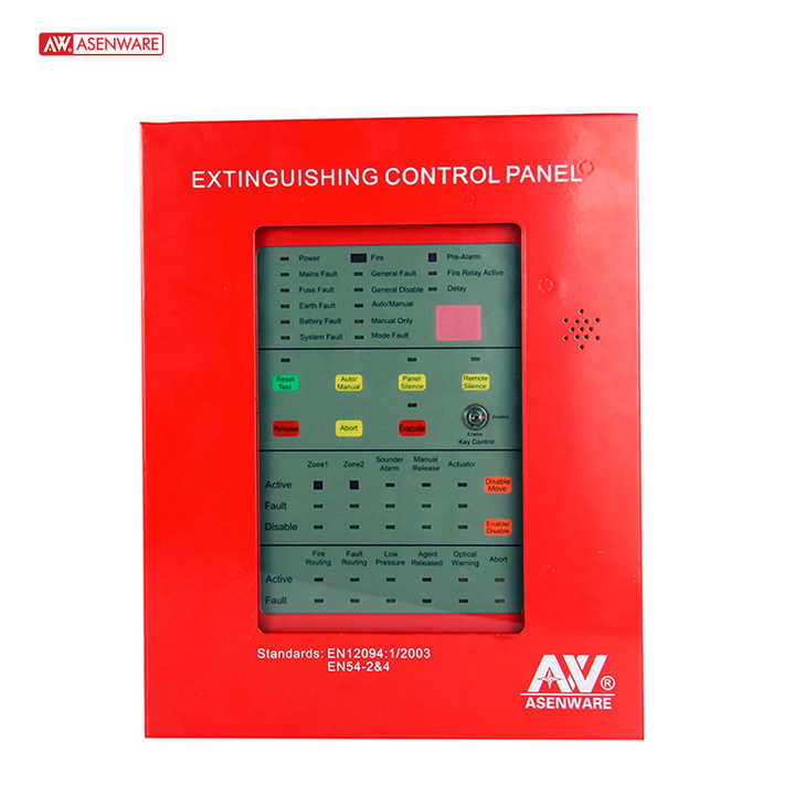 FM200 Fire Suppression Automatic Gas Release Extinguisher Control Panel ...