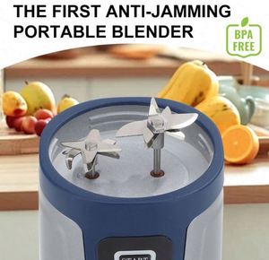 Nuevo Diseño, Mini Licuadora Portátil USB de 750 ml con Doble Cuchilla y Motor de 180 W, Ecológica, para Viajes, Mezcladora de Frutas para Regalos - Product Image 4
