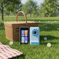 Appareil photo intelligent multilingue pour enfants en gros, avec modes de scène IA multiples, édition de filtres photo, partage sans fil Wi-Fi, cadeau éducatif mobile