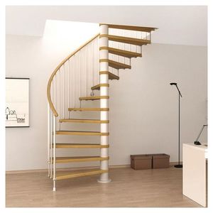 Scala a chiocciola di lusso Villa scala Design scala a chiocciola semplice battistrada in legno scala a chiocciola - Product Image 1