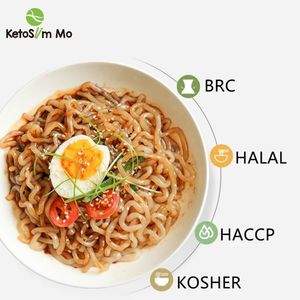 Fideos Shiritaki <span class=keywords><strong>Keto</strong></span> Slim Mo Zhong Kai Xin, Espaguetis de Konjac Sin Gluten, Bajos en Carbohidratos, Sin Grasa, Instantáneos, a Granel - Product Image 2
