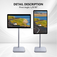 Support de montage rotatif en alliage d'aluminium pour écran de tablette d'ordinateur en gros