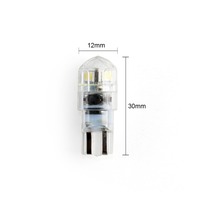 Ampoule LED RCJ T10, 5W 3030 12SMD Chip 850LM DC12V, remplacement de la lampe de plafond intérieur de voiture et de la lampe de plaque d'immatriculation