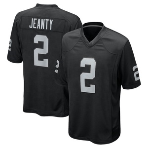 Vente en gros de maillots de football américain brodés pour hommes Las Vegas Raiders Fernando Mendoza 89 Brock Bowers 2 Jeanty - Product Image 6