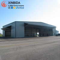 Structure en acier préfabriquée sur mesure pour hangar, fabrication de charpentes de bâtiment robustes en Q235