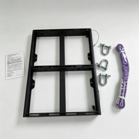 Support de haut-parleur en fer BUMPER LX1002D – Stable, durable, professionnel pour système audio de scène, DJ et spectacles en direct