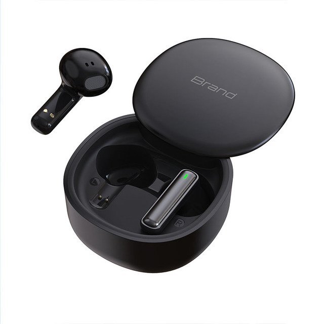 Wireless Earbuds BT 5.4 Headphones Stereo Deep Bass Semi-in-Ear Earphones for Phone Tablet Sports with LED Display Charging Case