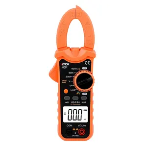 VICTOR 606+ True RMS Clamp meter 2000 Counts DC AC 600V AC 600A Resistance 20M Ohm NCV flashlight low impedance function
