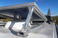 Système de fixation de panneaux solaires en alliage d'aluminium anodisé durable pour toits de caravanes, camping-cars et abris de voiture, facile à installer, résistant à la corrosion, Zhongxin