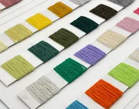 OEM Fil Acrylique Cône Tapis Tufting Pistolet Coton Laine Tufting Fil Rouleau 400g 8 Plis Fil Pour Tapis