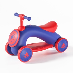 Vélo de marche extérieur pour enfants et Scooter de voiture coulissant jouet d'entraînement pour bébé <span class=keywords><strong>avec</strong></span> lumières musique Balance torsion pour enfants en plastique - Product Image 3