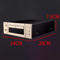 Lecteur CD sans fil 5.0 - Système audio stéréo domestique HiFi sans perte avec télécommande et écran numérique