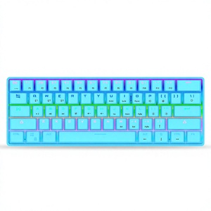 61-Key Luminous RGB Wireless Mechanical <b>Keyboard</b> with for 5.1 and USB Type-C for Business Office and Gaming - Product Image 2