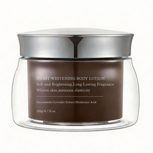 8% ニコチンアミド配合 ダークスキンホワイトニングボディローション ホワイトニングビタミンボディローション シアバター入り - Product Image 1