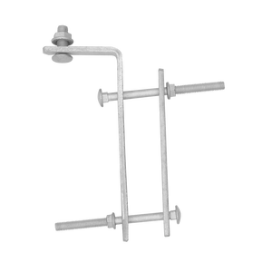 Soporte de Montaje Eléctrico de Brazo Cruzado, Soporte de Estante Triangular de Metal para Cable de Energía Eléctrica - Product Image 1