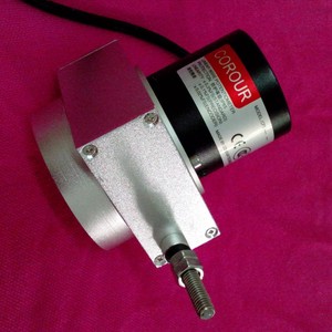 Capteur de déplacement linéaire Corour, potentiomètre à fil CPE, haute précision, large plage, sortie de tension analogique par câble - Product Image 2