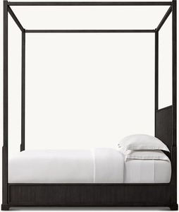 Populair Op Maat Luxe Design <span class=keywords><strong>Bed</strong></span> Slaapkamermeubilair Massief Eiken Houten Frame <span class=keywords><strong>Queen</strong></span> Kingsize Hemelbedden